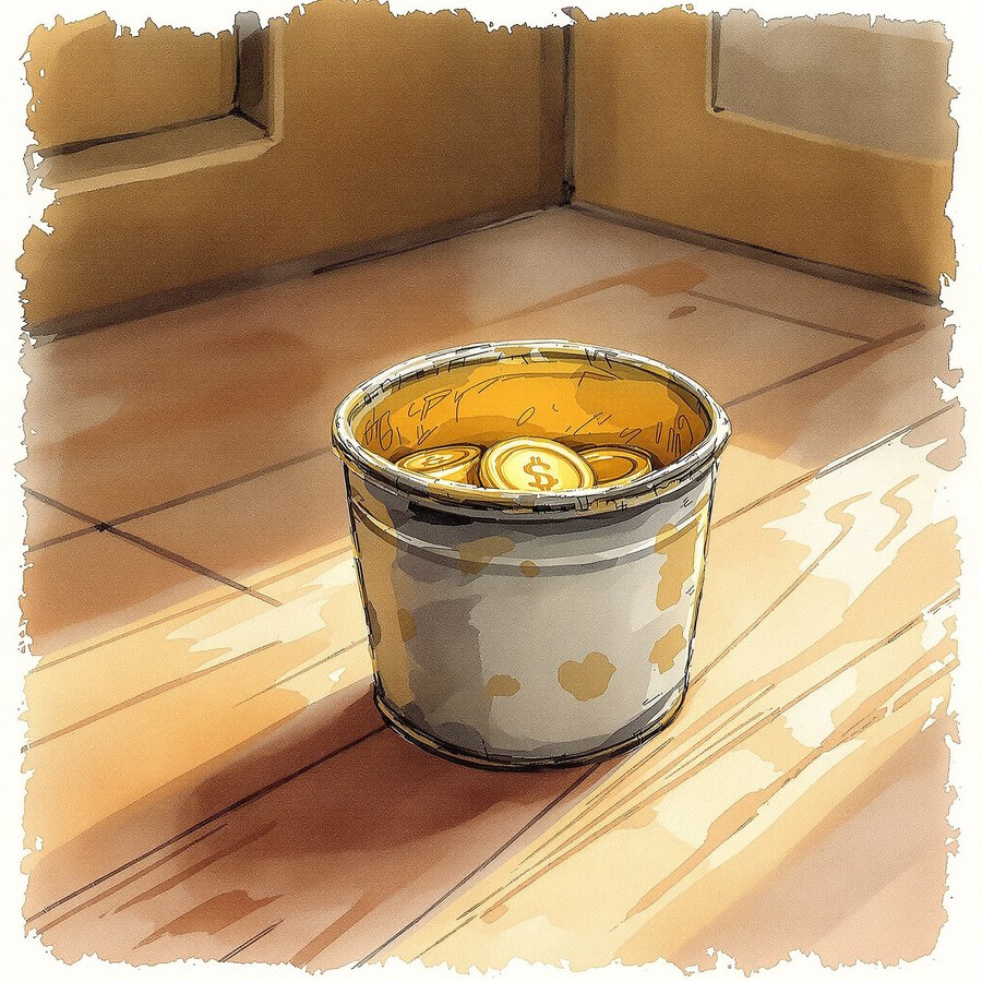 The tin cup